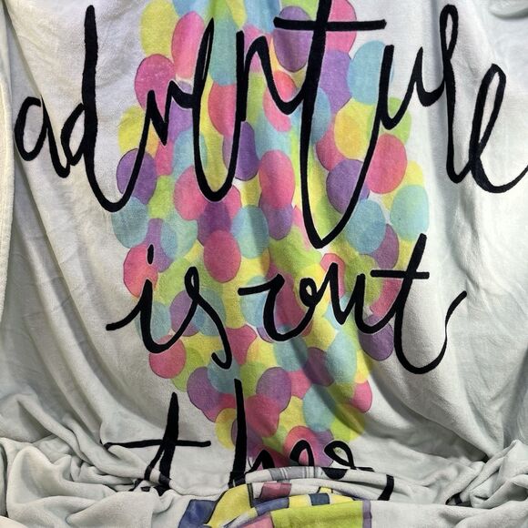 "Adventure is Out There" Blanket Bedspread Throw Gift 60x80" - Picture 3 of 9